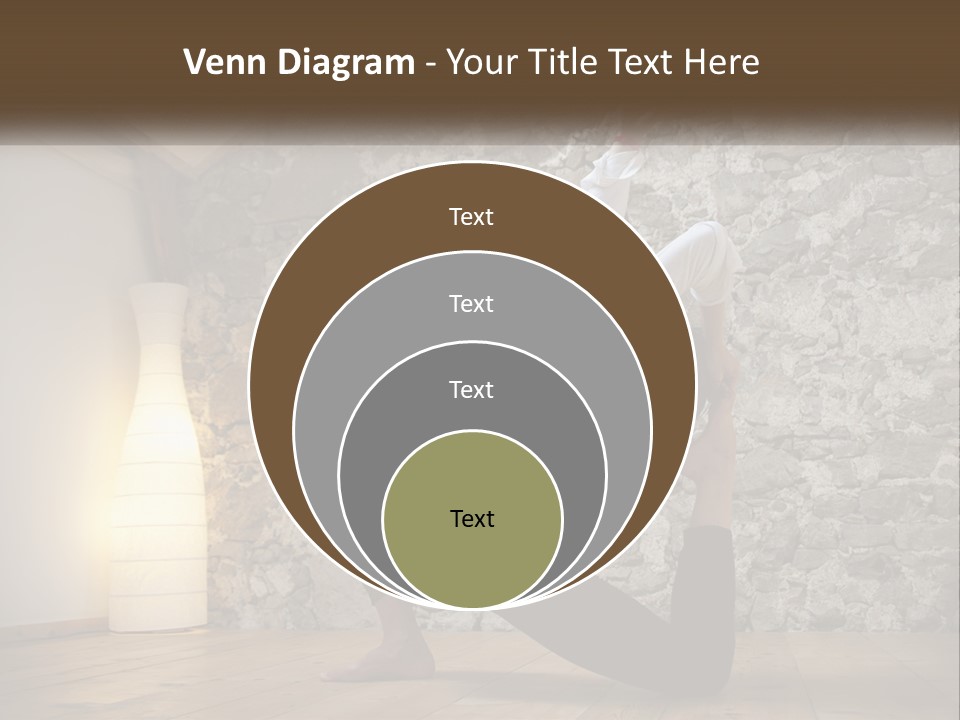 Peaceful Sad Old PowerPoint Template
