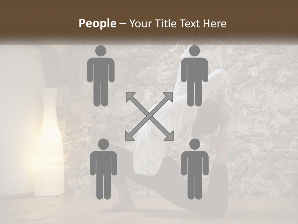 Peaceful Sad Old PowerPoint Template