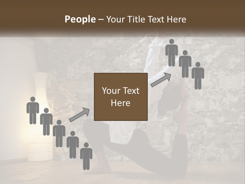 Peaceful Sad Old PowerPoint Template