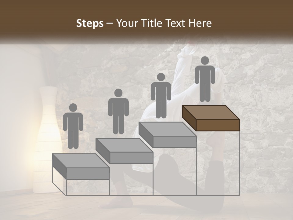 Peaceful Sad Old PowerPoint Template
