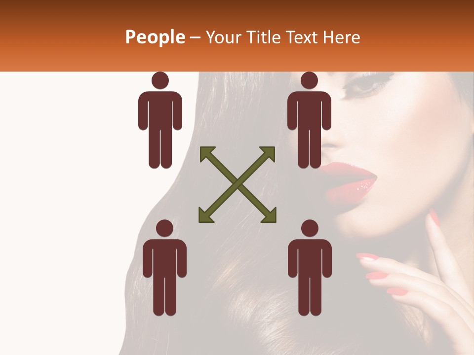 Pensioner Caucasian Peaceful PowerPoint Template