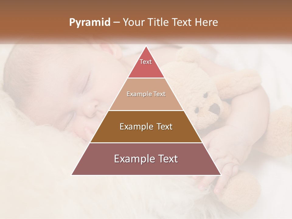 White Sunrise Sand PowerPoint Template