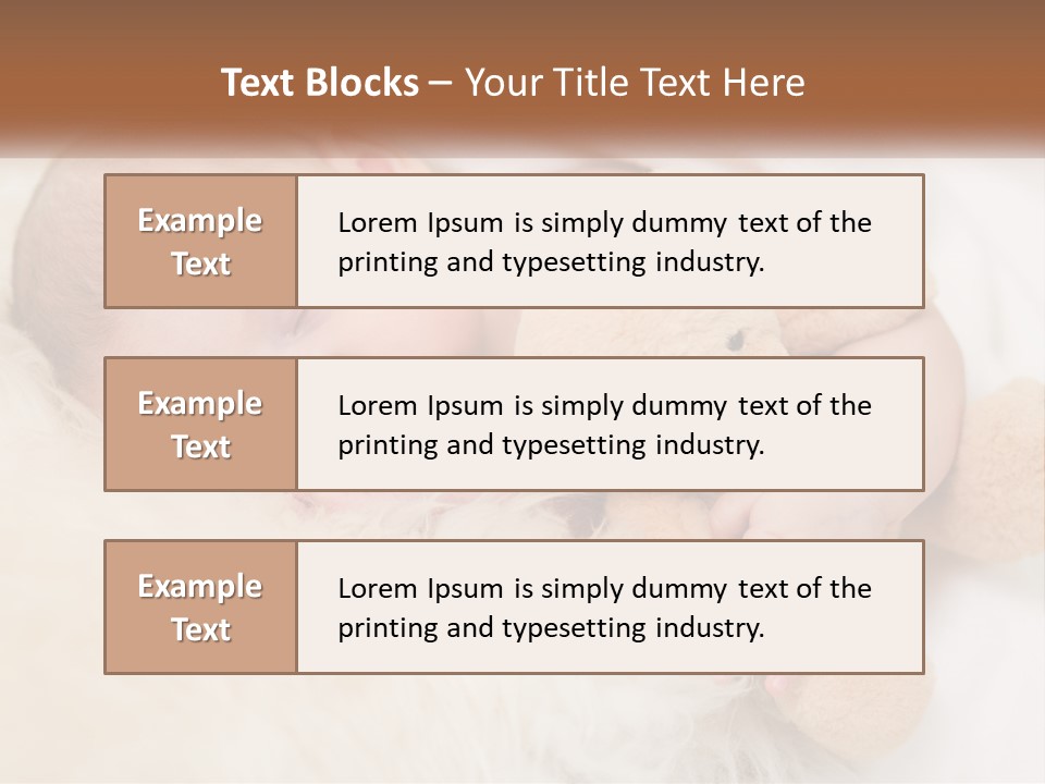 White Sunrise Sand PowerPoint Template