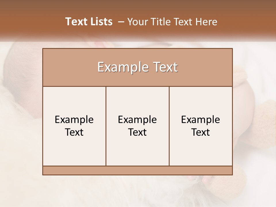 White Sunrise Sand PowerPoint Template