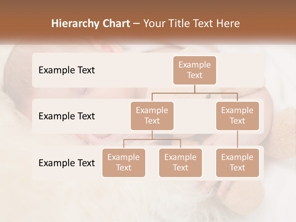 White Sunrise Sand PowerPoint Template