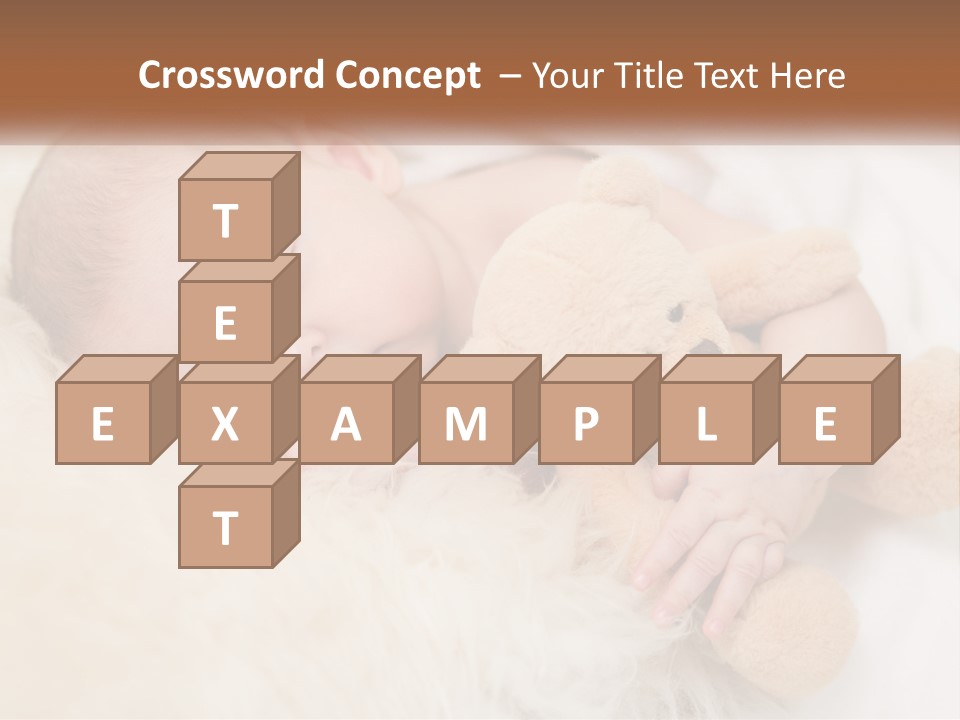 White Sunrise Sand PowerPoint Template