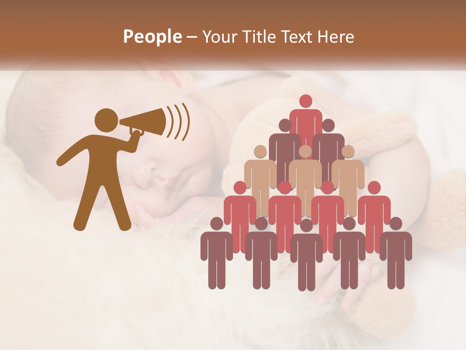 White Sunrise Sand PowerPoint Template