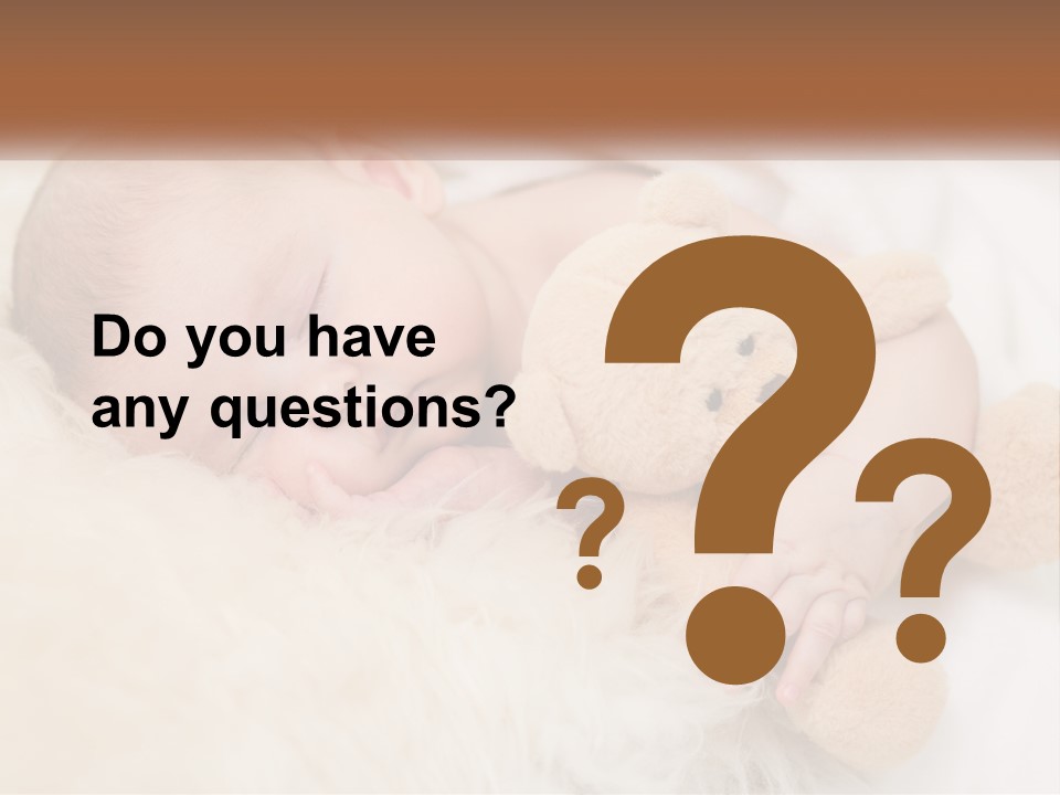 White Sunrise Sand PowerPoint Template