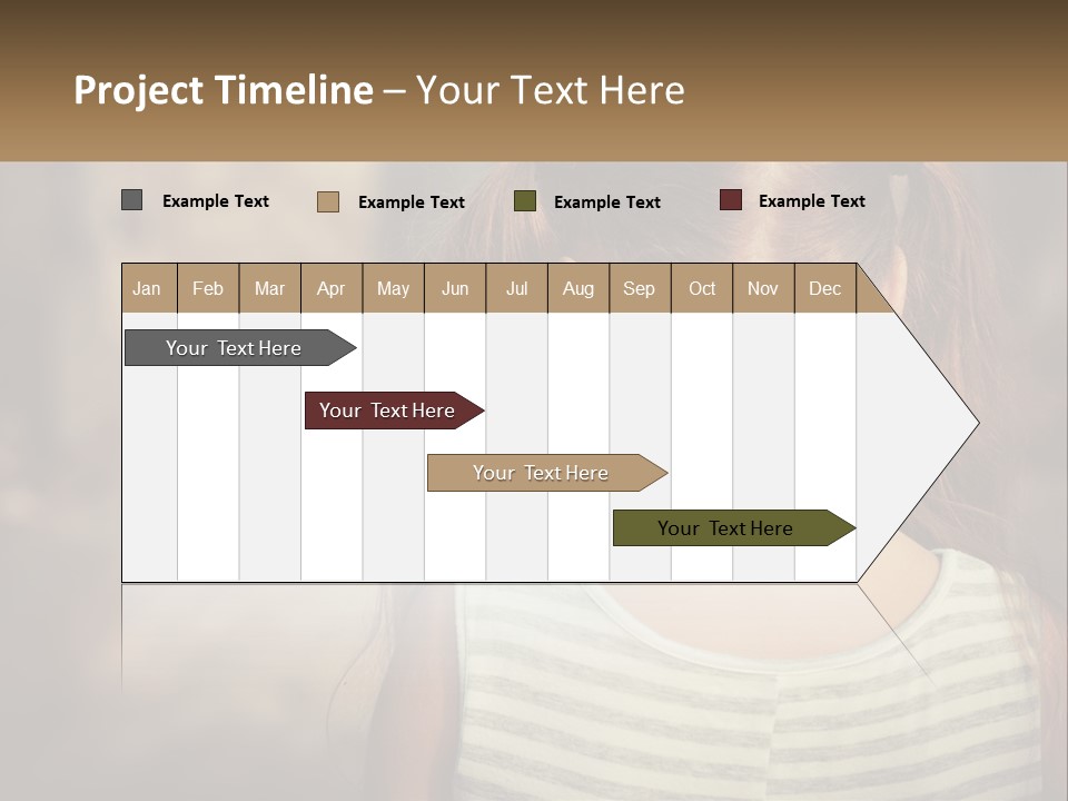 Wellness Lifestyle Standing PowerPoint Template