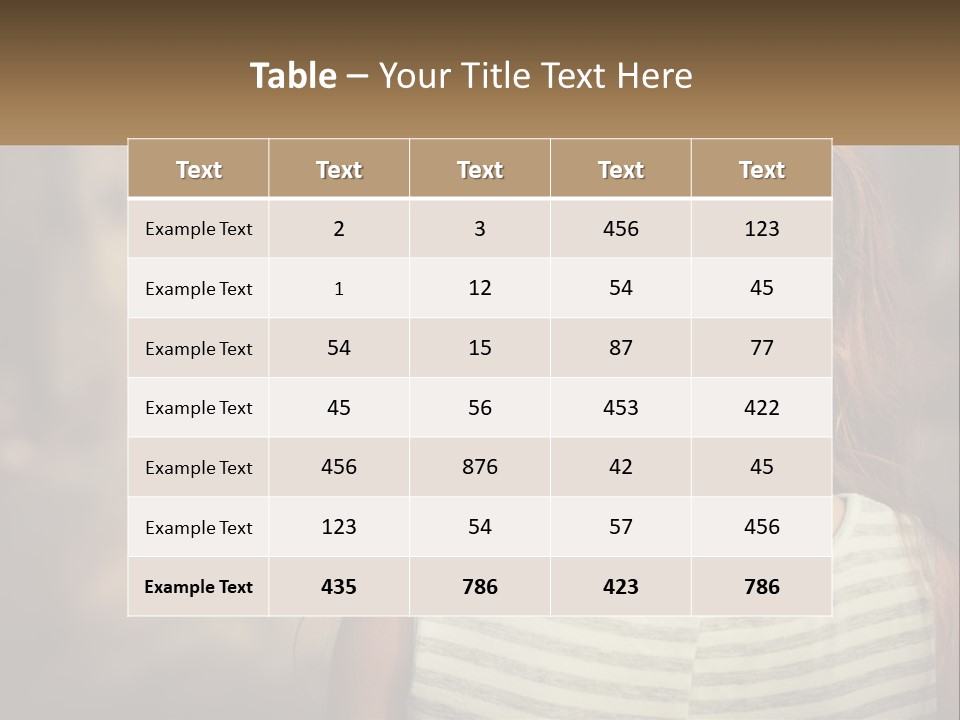 Wellness Lifestyle Standing PowerPoint Template