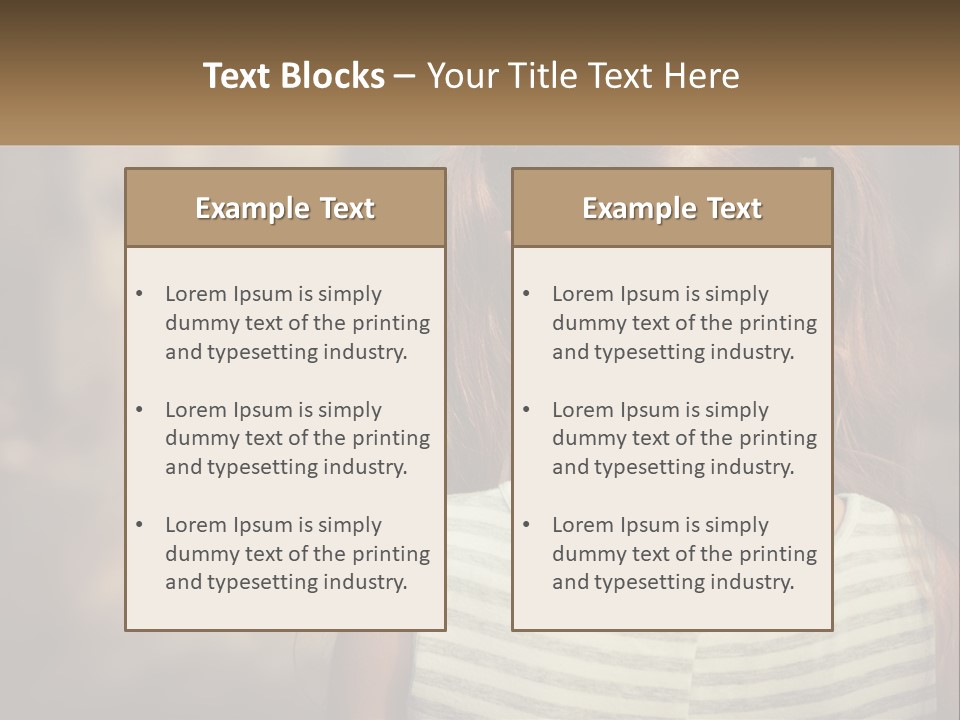 Wellness Lifestyle Standing PowerPoint Template