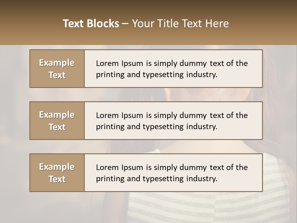 Wellness Lifestyle Standing PowerPoint Template
