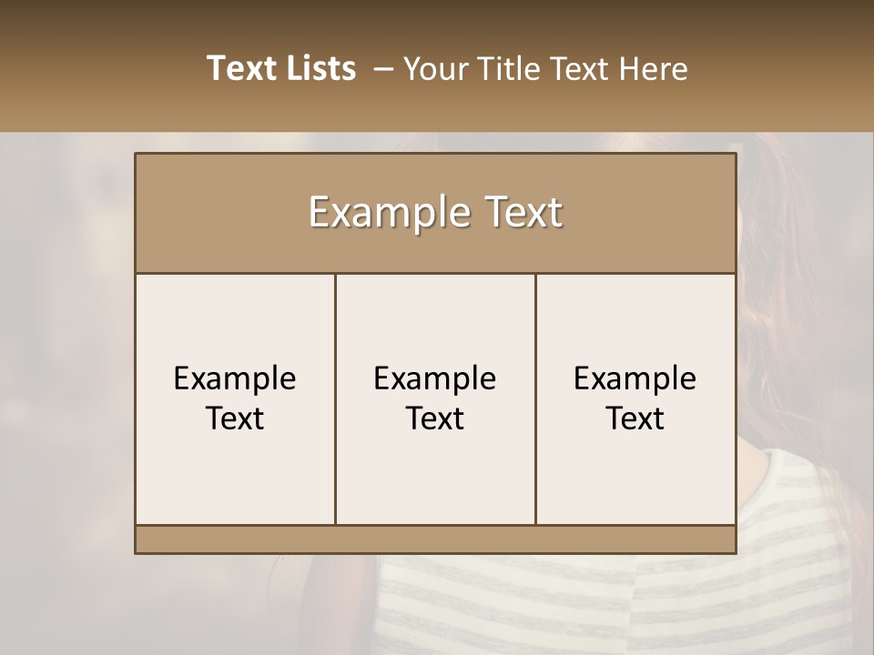 Wellness Lifestyle Standing PowerPoint Template