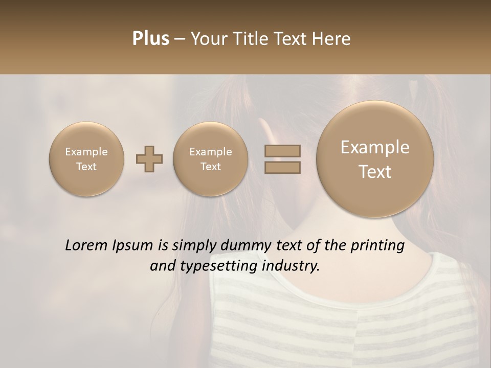 Wellness Lifestyle Standing PowerPoint Template