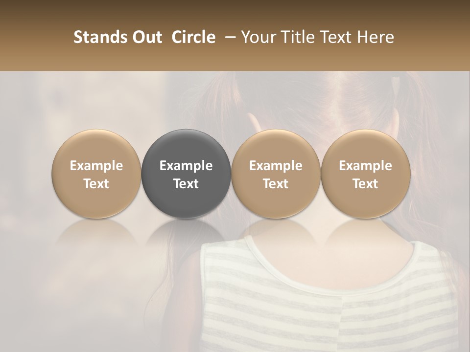 Wellness Lifestyle Standing PowerPoint Template