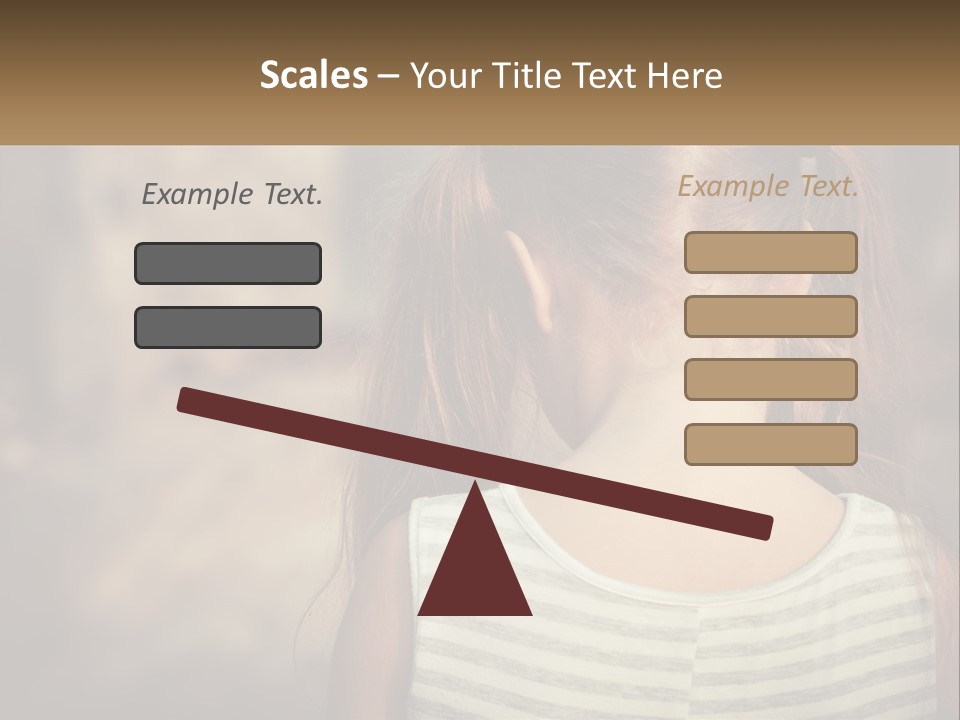 Wellness Lifestyle Standing PowerPoint Template