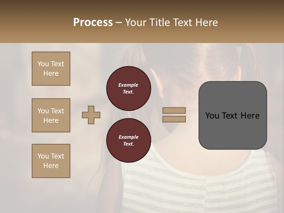 Wellness Lifestyle Standing PowerPoint Template
