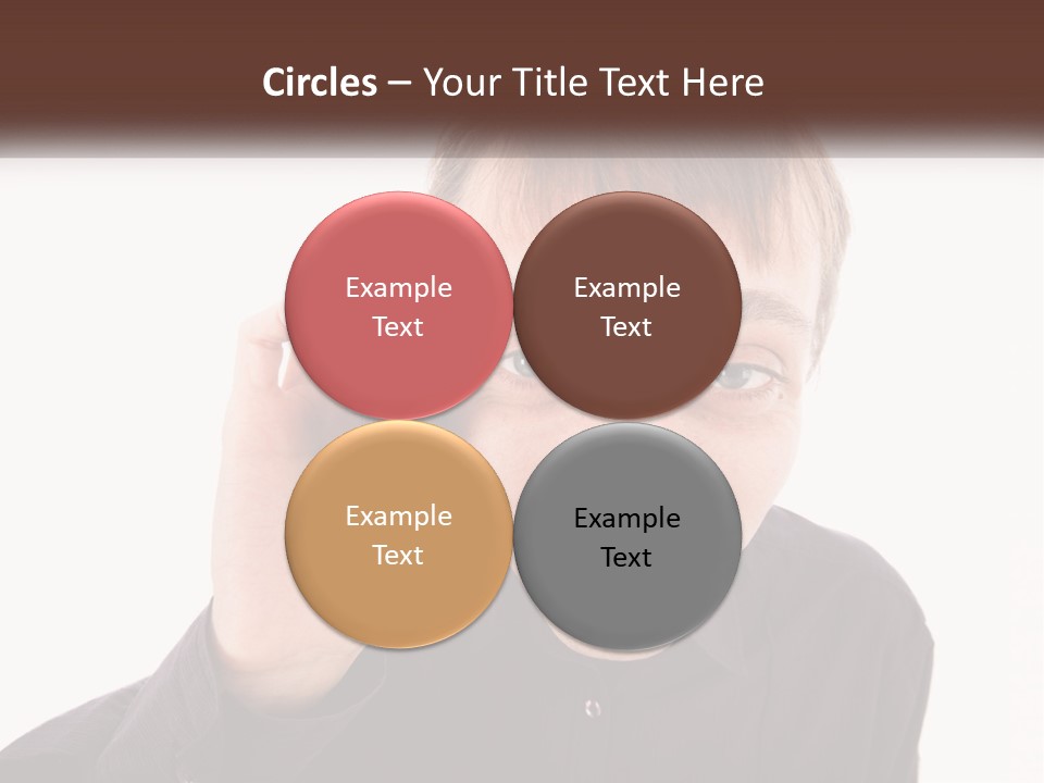 Single Sad Retired PowerPoint Template