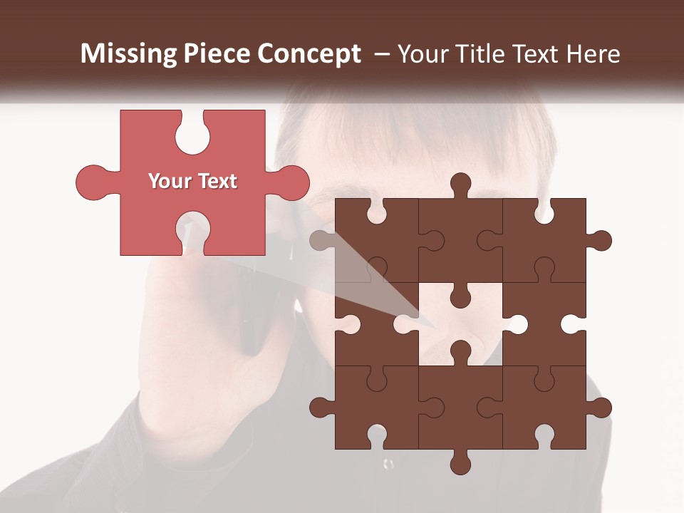 Single Sad Retired PowerPoint Template