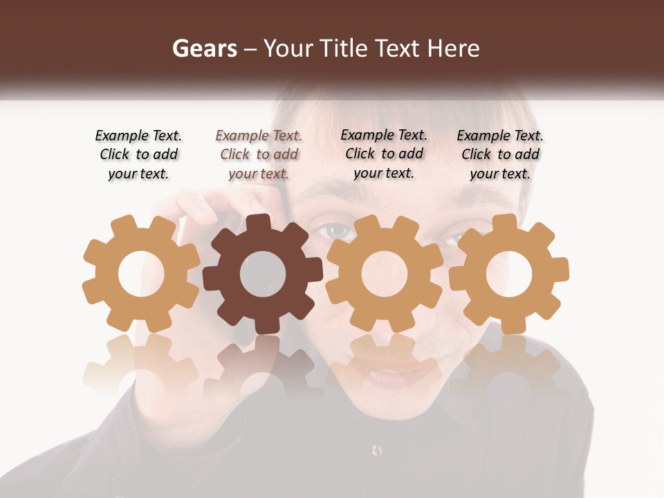 Single Sad Retired PowerPoint Template