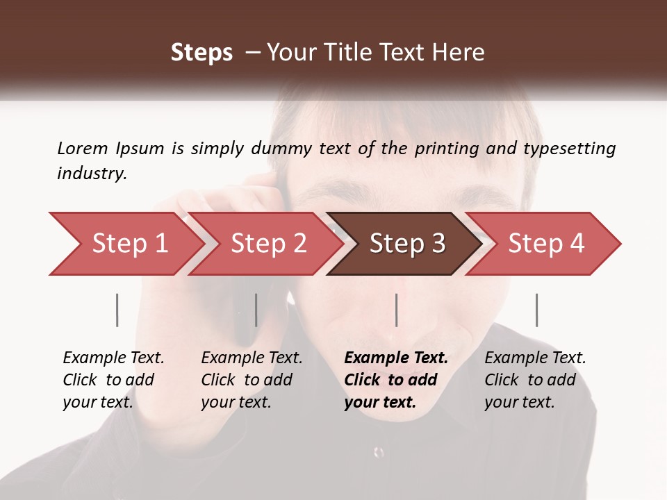 Single Sad Retired PowerPoint Template