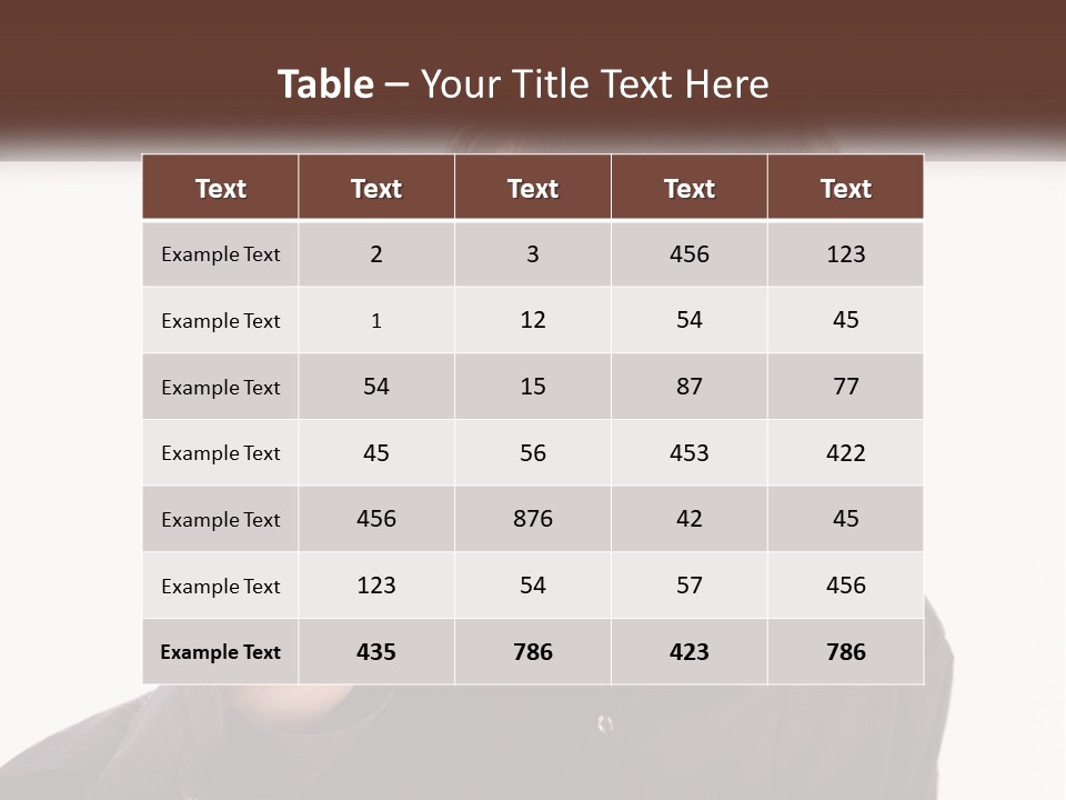 Single Sad Retired PowerPoint Template