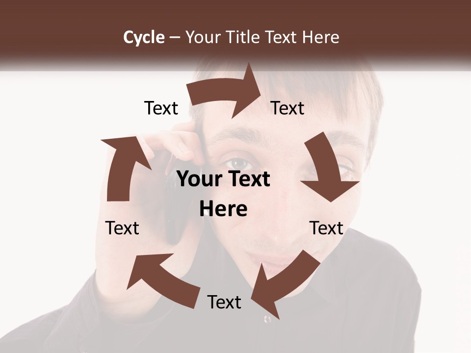 Single Sad Retired PowerPoint Template