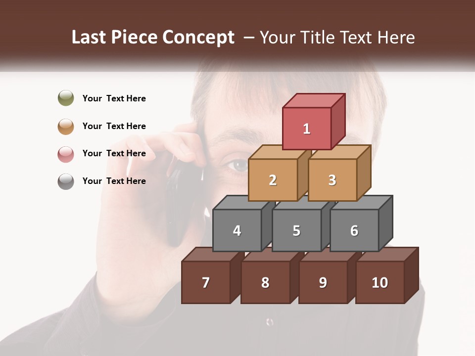 Single Sad Retired PowerPoint Template