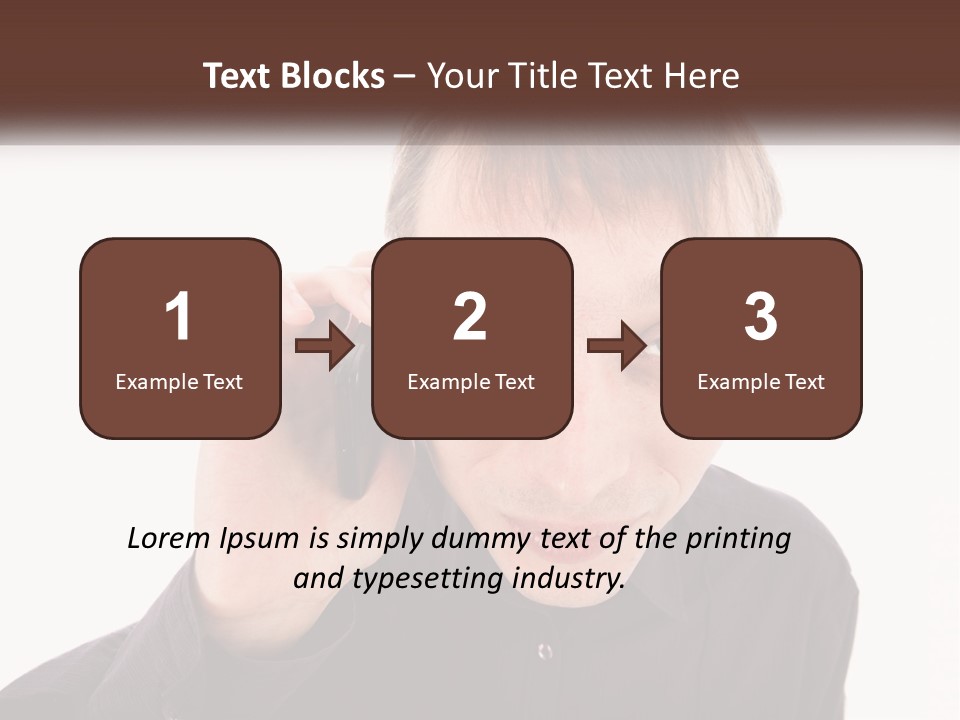 Single Sad Retired PowerPoint Template