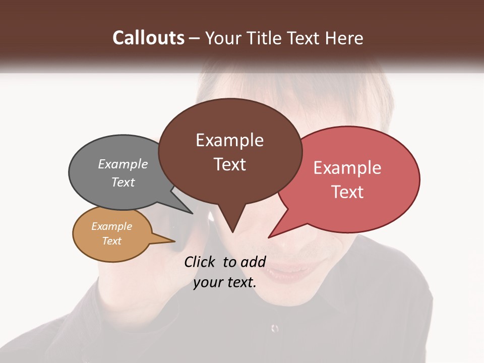 Single Sad Retired PowerPoint Template