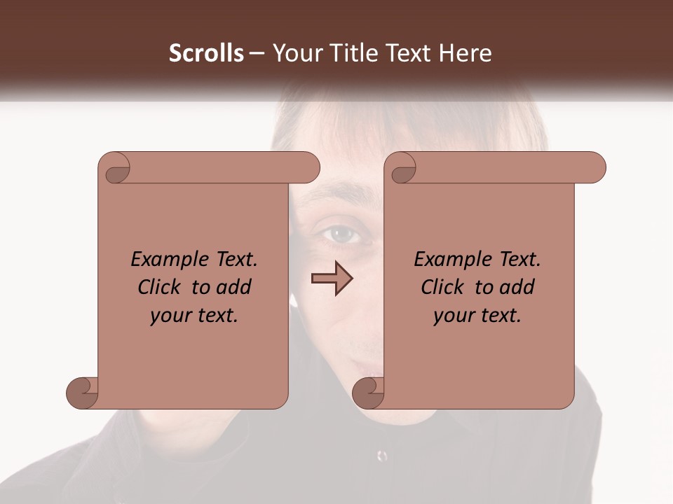 Single Sad Retired PowerPoint Template