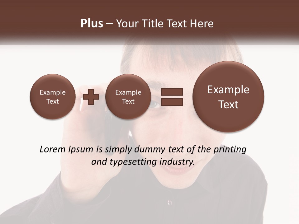 Single Sad Retired PowerPoint Template
