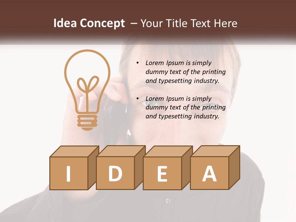 Single Sad Retired PowerPoint Template