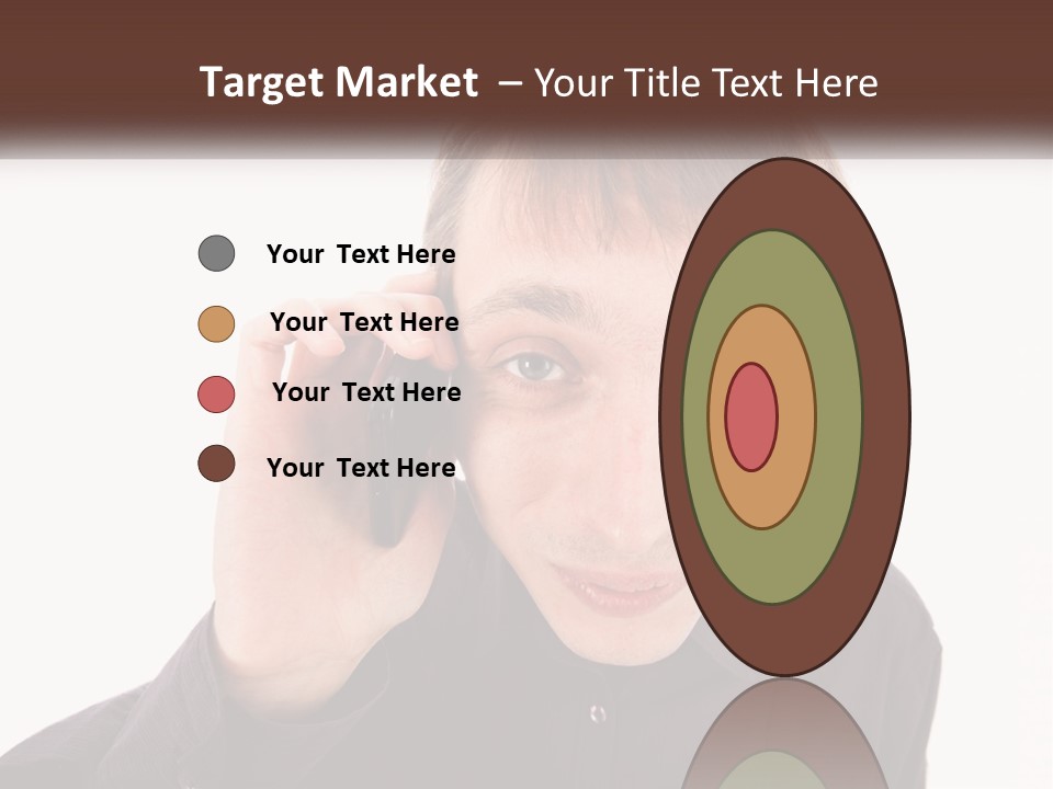 Single Sad Retired PowerPoint Template