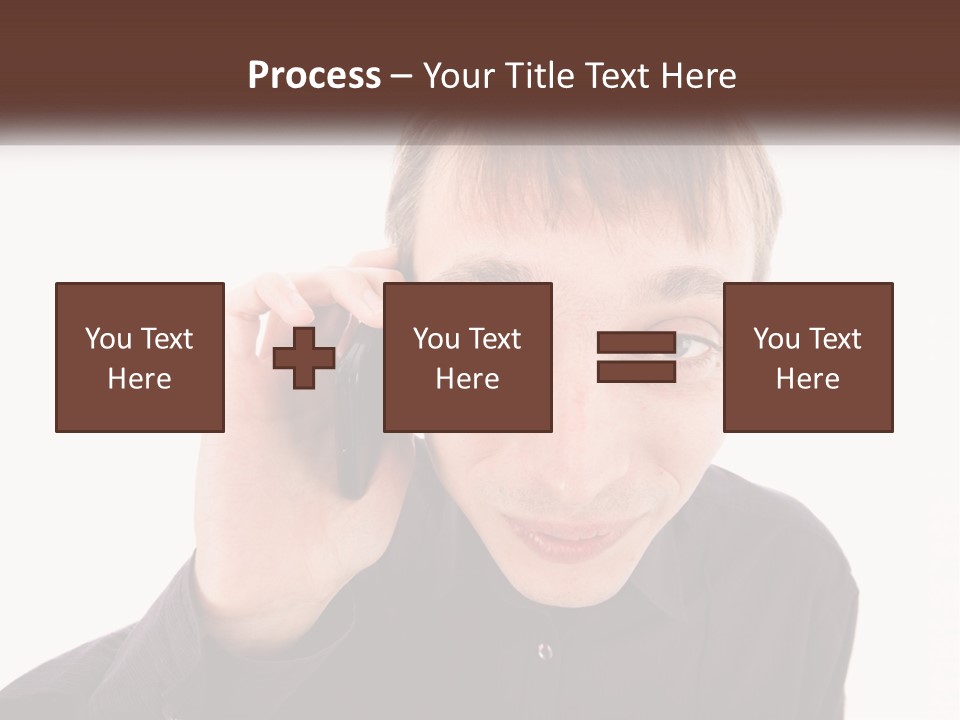 Single Sad Retired PowerPoint Template