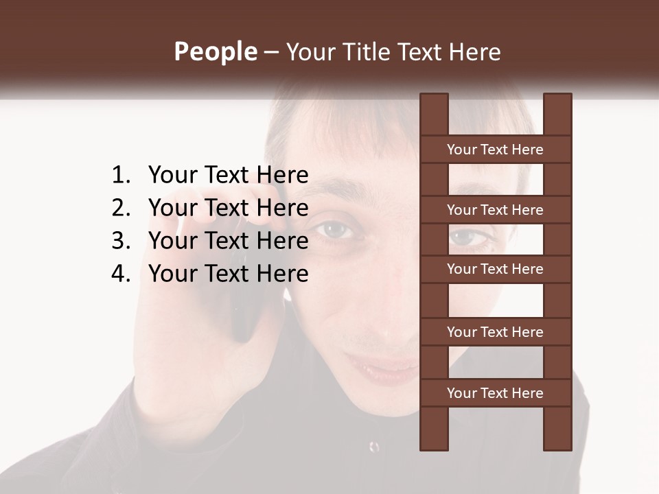Single Sad Retired PowerPoint Template
