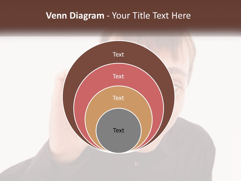 Single Sad Retired PowerPoint Template