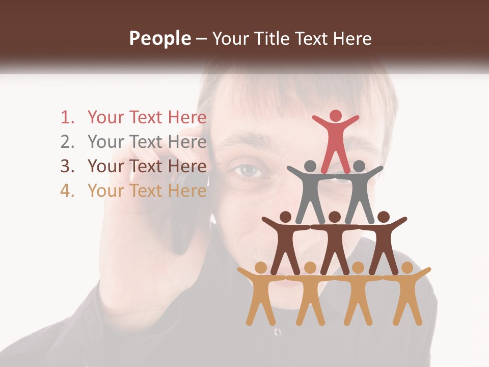 Single Sad Retired PowerPoint Template