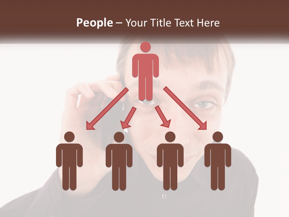 Single Sad Retired PowerPoint Template