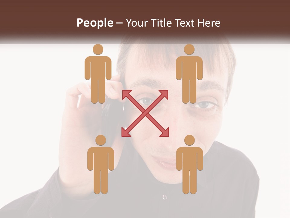 Single Sad Retired PowerPoint Template