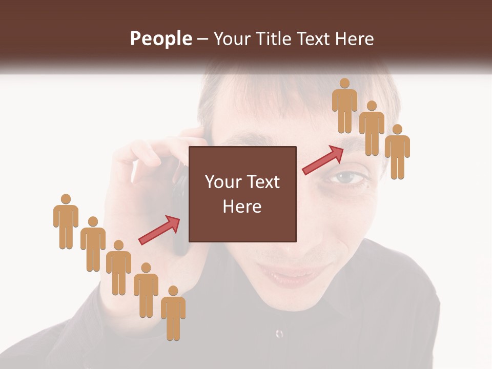 Single Sad Retired PowerPoint Template