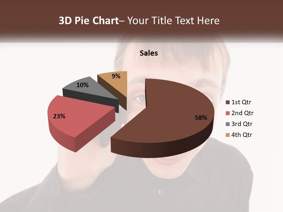 Single Sad Retired PowerPoint Template