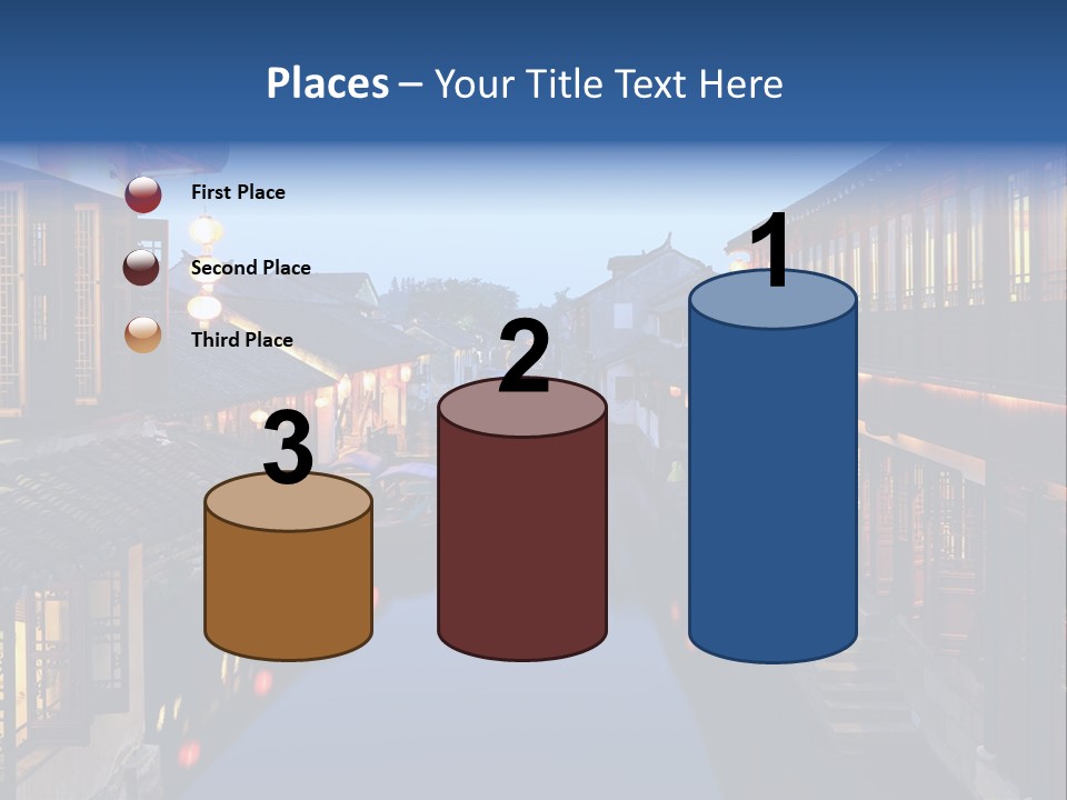 Coastal Wave Water PowerPoint Template