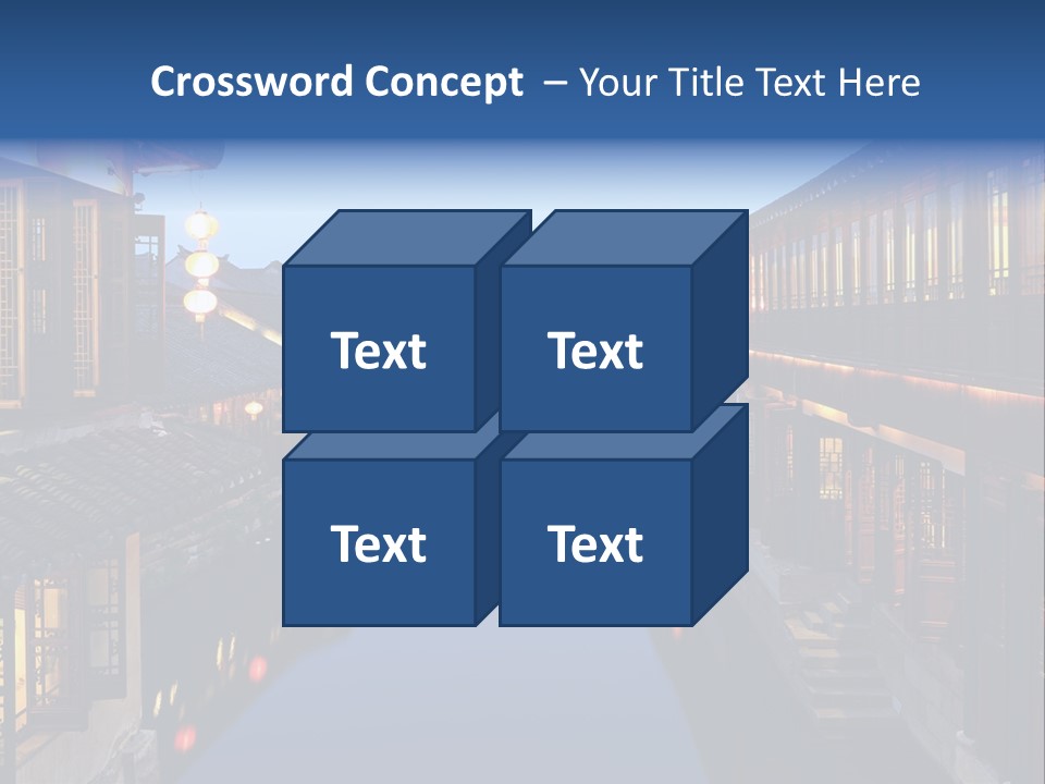 Coastal Wave Water PowerPoint Template