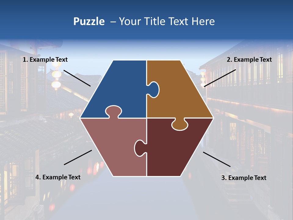 Coastal Wave Water PowerPoint Template