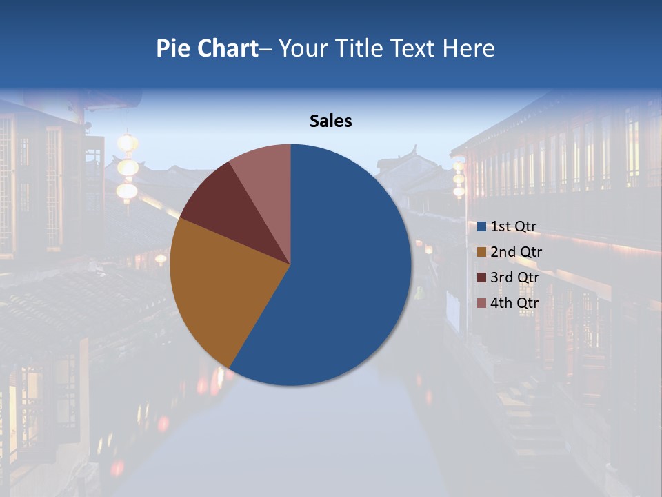 Coastal Wave Water PowerPoint Template