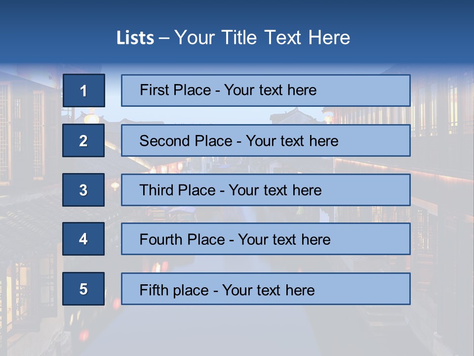 Coastal Wave Water PowerPoint Template