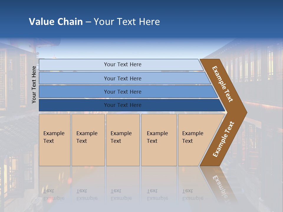 Coastal Wave Water PowerPoint Template