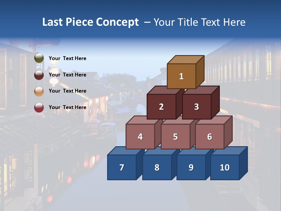 Coastal Wave Water PowerPoint Template