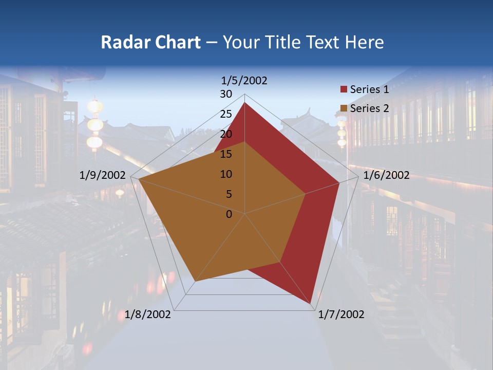 Coastal Wave Water PowerPoint Template